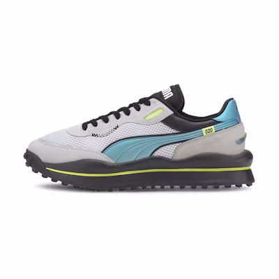 Puma Style Rider 'Petrol Spill - White'