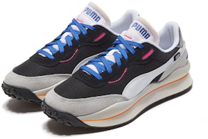 プーマ スタイルライダー プレイオン 黒/灰/紫 371150-02 Lookbook プーマ スタイルライダー プレイオン 黒/灰/紫 371150-02