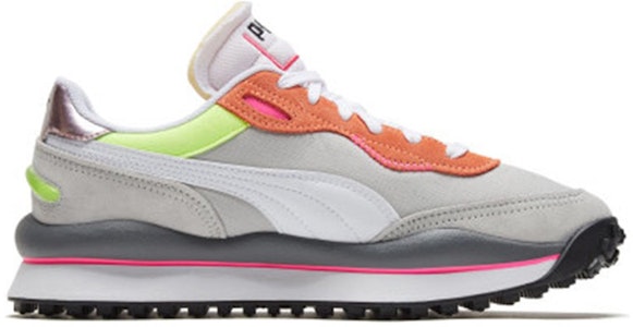 PUMA Style Rider 復古 低筒 運動休閒鞋 男女同款 灰橙 Order PUMA Style Rider 復古 低筒 運動休閒鞋 男女同款 灰橙