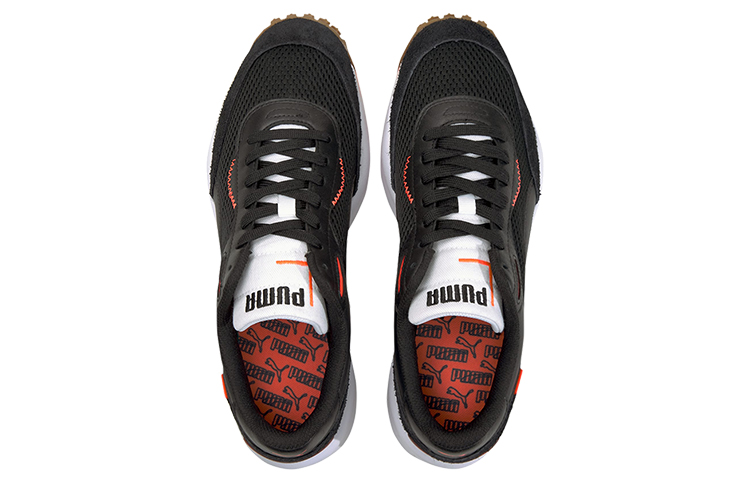 Puma Style Rider Warm Texture Black/White/Orange Low sneakers 圖 4