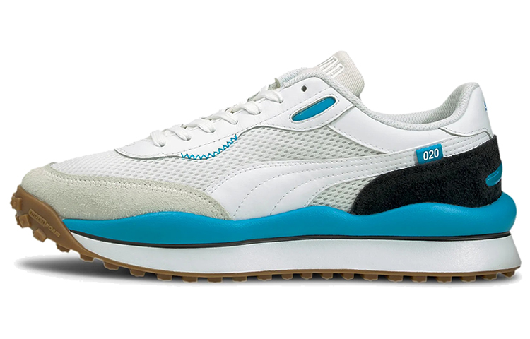 Puma Style Rider Warm Texture Grey/White/Blue Low sneakers 373382-06