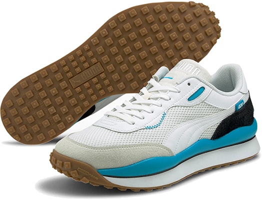 Puma Style Rider Warm Texture Kelabu/Putih/Biru Kasut Rendah 373382-06 Lookbook Puma Style Rider Warm Texture Kelabu/Putih/Biru Kasut Rendah 373382-06