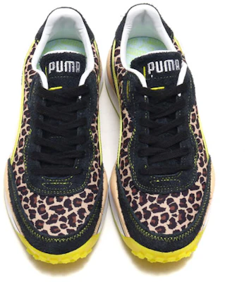 PUMA Style Rider 減震防滑耐磨 低幫 運動休閒鞋 男女同款 黑黃 Lookbook PUMA Style Rider 減震防滑耐磨 低幫 運動休閒鞋 男女同款 黑黃
