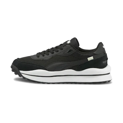 Puma Style Rider Clean 'Black White'