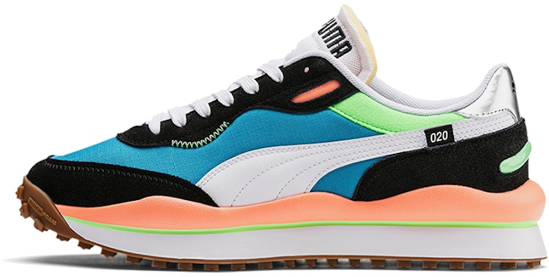 Puma Style Rider Play On 藍綠橙 低筒運動鞋 Buy Puma Style Rider Play On 藍綠橙 低筒運動鞋