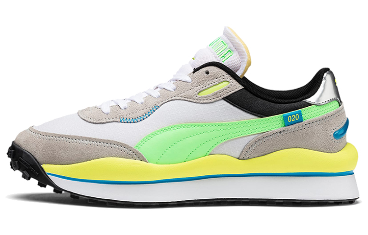 Buy Puma Style Rider Play On 棕綠黃 低筒運動鞋