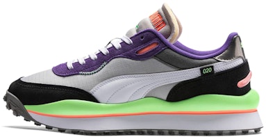 Puma Style Rider Play On 'Gray Green Black' 371150-08 Puma Style Rider Play On 'Gray Green Black' 371150-08