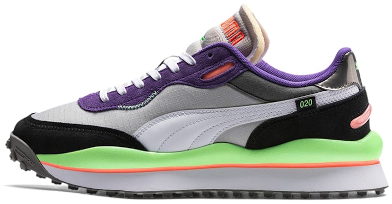 Puma Style Rider Play On 'Gray Green Black' 371150-08 Buy Puma Style Rider Play On 'Gray Green Black' 371150-08