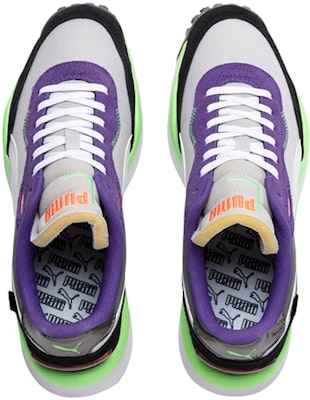 Puma Style Rider Play On 'Gray Green Black' 371150-08 Lookbook Puma Style Rider Play On 'Gray Green Black' 371150-08