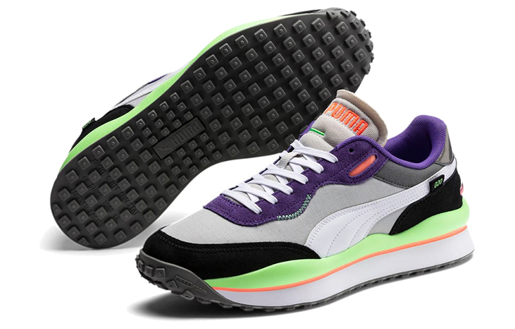 Puma Style Rider Play On 'Gray Green Black' 圖 5
