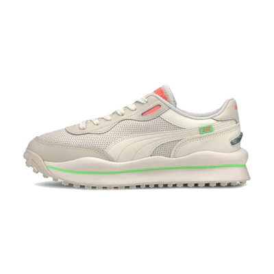 Puma Style Rider Pro Tech 'Whisper White Green'