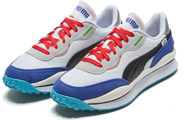 Puma 轻骑兵系列 '白色炫蓝' 运动鞋 372839-01 Lookbook Puma 轻骑兵系列 '白色炫蓝' 运动鞋 372839-01