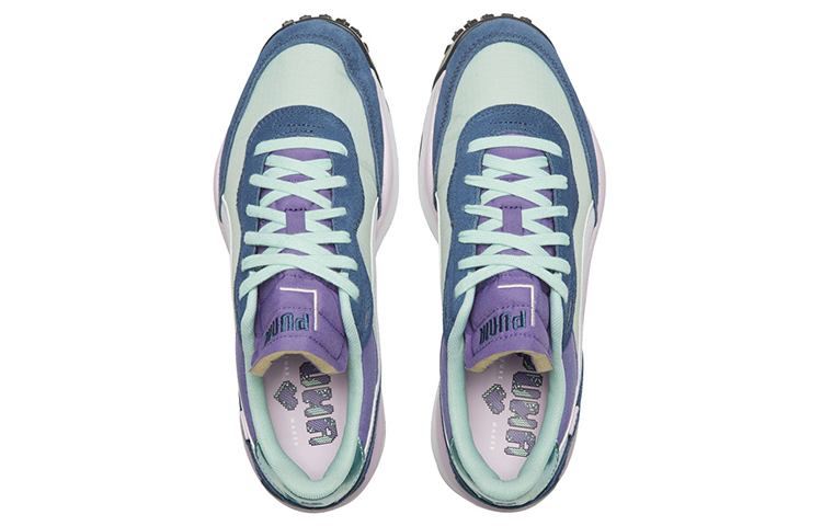 Shop Puma Style Rider Saint-Valentin ''Mist Green Navy'' 373435-01