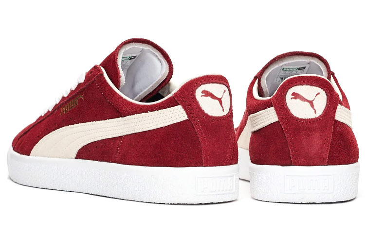 Shop プーマ スエード 90681「レッド ホワイト」365942-09 365942-09