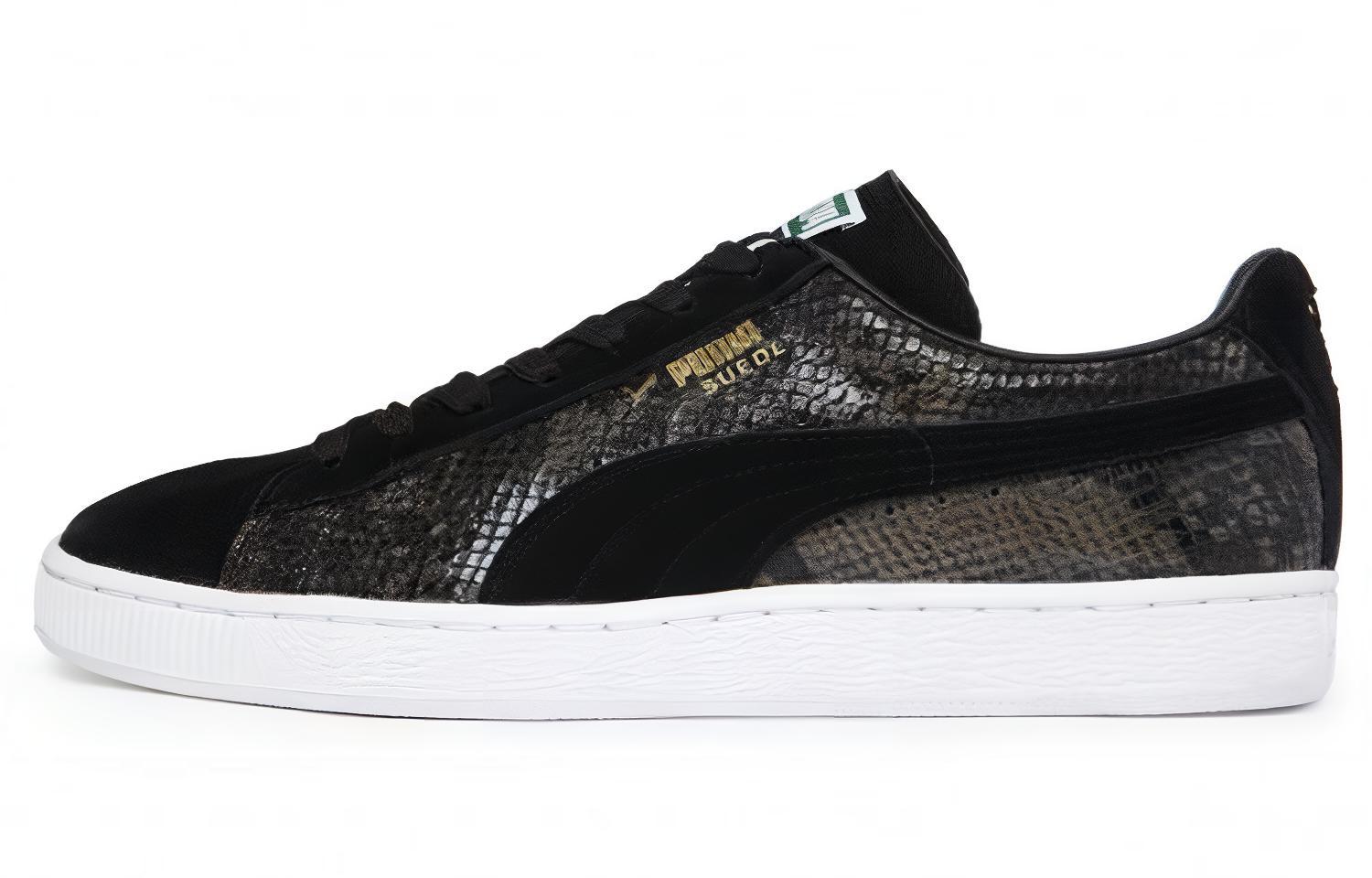 Puma Suede 'Black Gold Animal' 357709-01