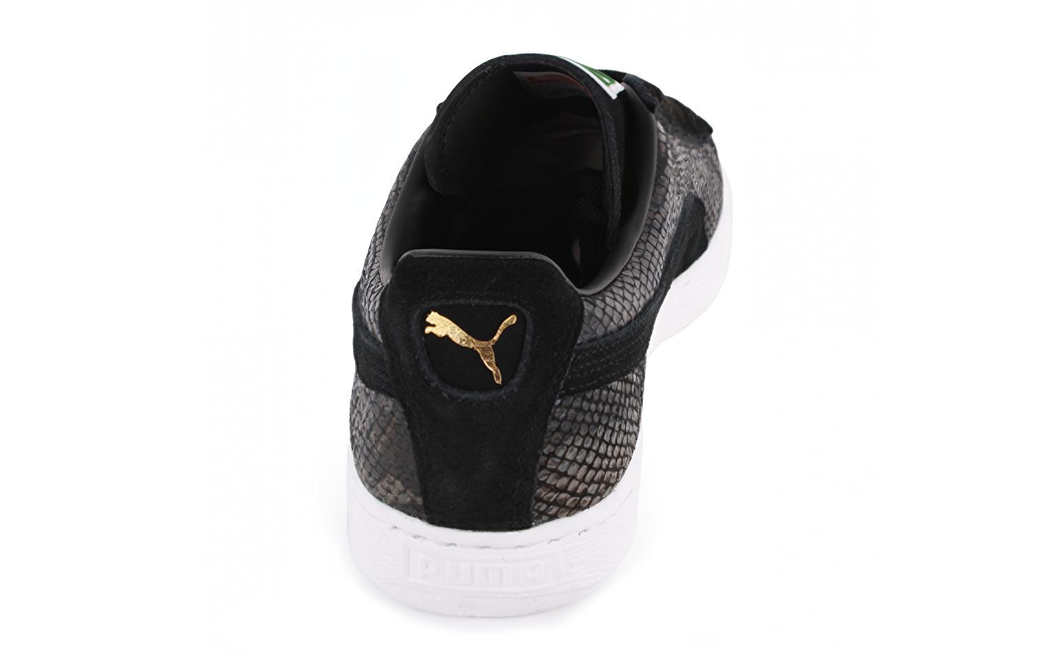 Puma Suede 'Black Gold Animal' 圖 3