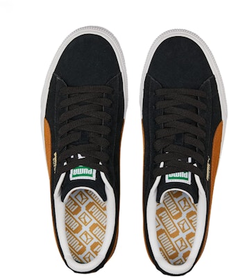 Puma Suede 'Black Orange' 386598-04 Lookbook Puma Suede 'Black Orange' 386598-04