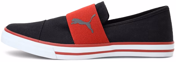 Puma Suede 'Black Red' 367784-02