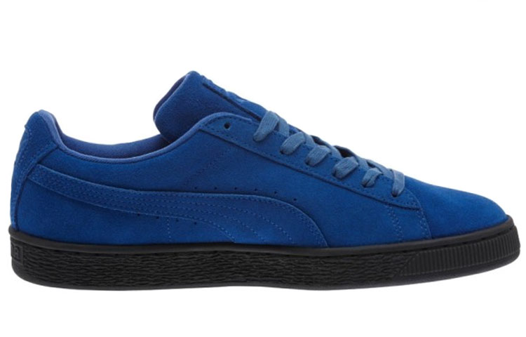 Order 彪马麂皮黑底轻便平衡低帮休闲板鞋 藍