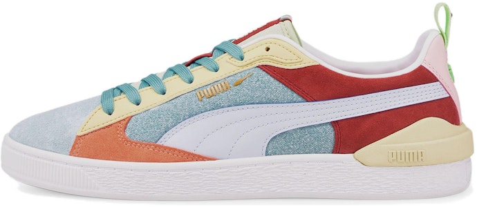 푸마 스웨이드 블록 WT 폼 스트립 2 '블루 레드 화이트' 383895-02 Buy 푸마 스웨이드 블록 WT 폼 스트립 2 '블루 레드 화이트' 383895-02