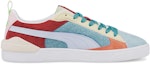 Order Puma Suede Block Wt Foam Strip 2 'Biru Merah Putih' 383895-02