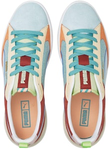 푸마 스웨이드 블록 WT 폼 스트립 2 '블루 레드 화이트' 383895-02 Lookbook 푸마 스웨이드 블록 WT 폼 스트립 2 '블루 레드 화이트' 383895-02