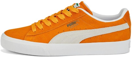 Puma Suede VULC Classic Shoes 'Orange White' 386598-05 Puma Suede VULC Classic Shoes 'Orange White' 386598-05