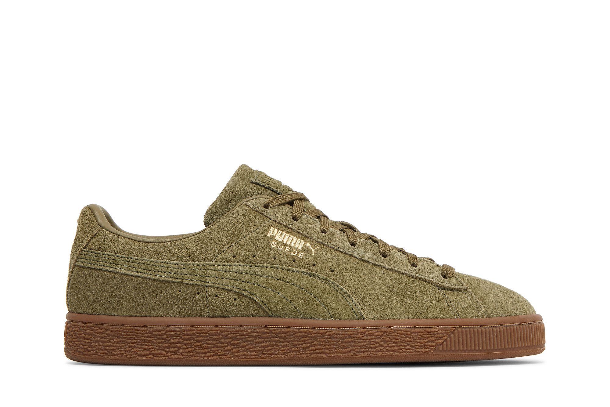 Buy Puma Suede ''Oliva Bruciata Gum'' 381174-04