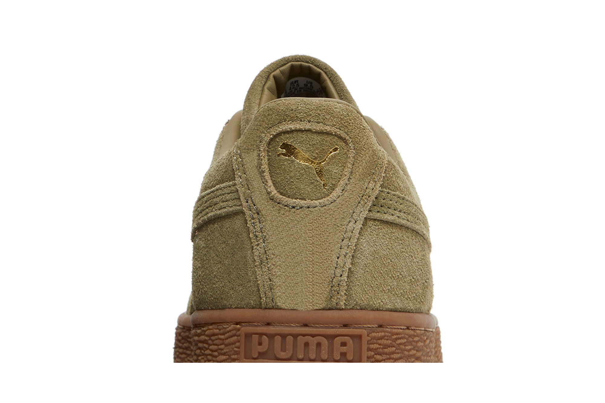 Sizing Puma Suede ''Oliva Bruciata Gum'' 381174-04
