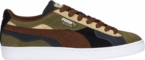 Puma Suede 'Camowave - Olive Chestnut Brown' 389277-01 Puma Suede 'Camowave - Olive Chestnut Brown' 389277-01