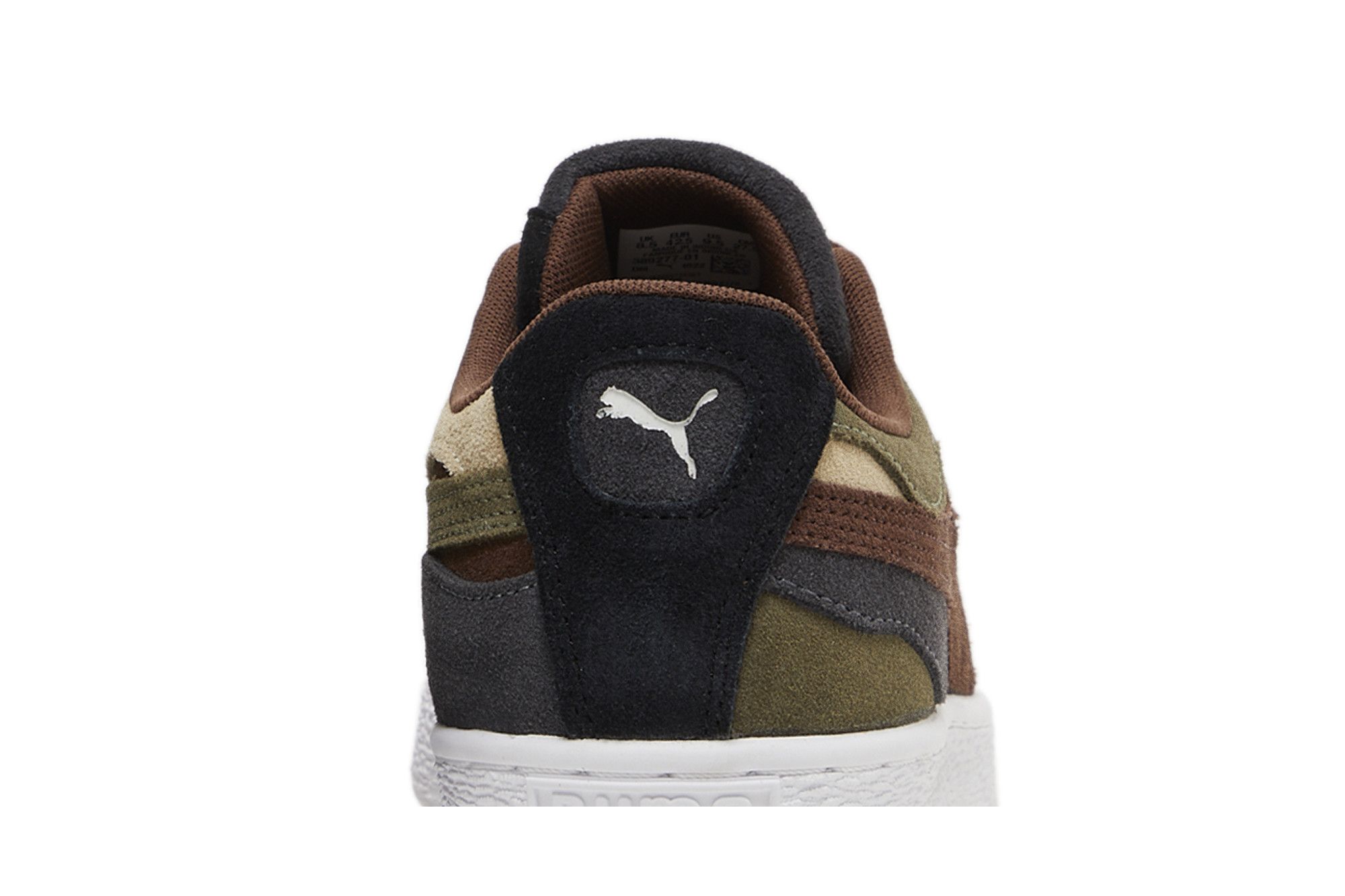 Sizing 푸마 스웨이드 '카모웨이브 - 올리브 브라운' (Puma Suede 'Camowave - Olive Brown') 389277-01