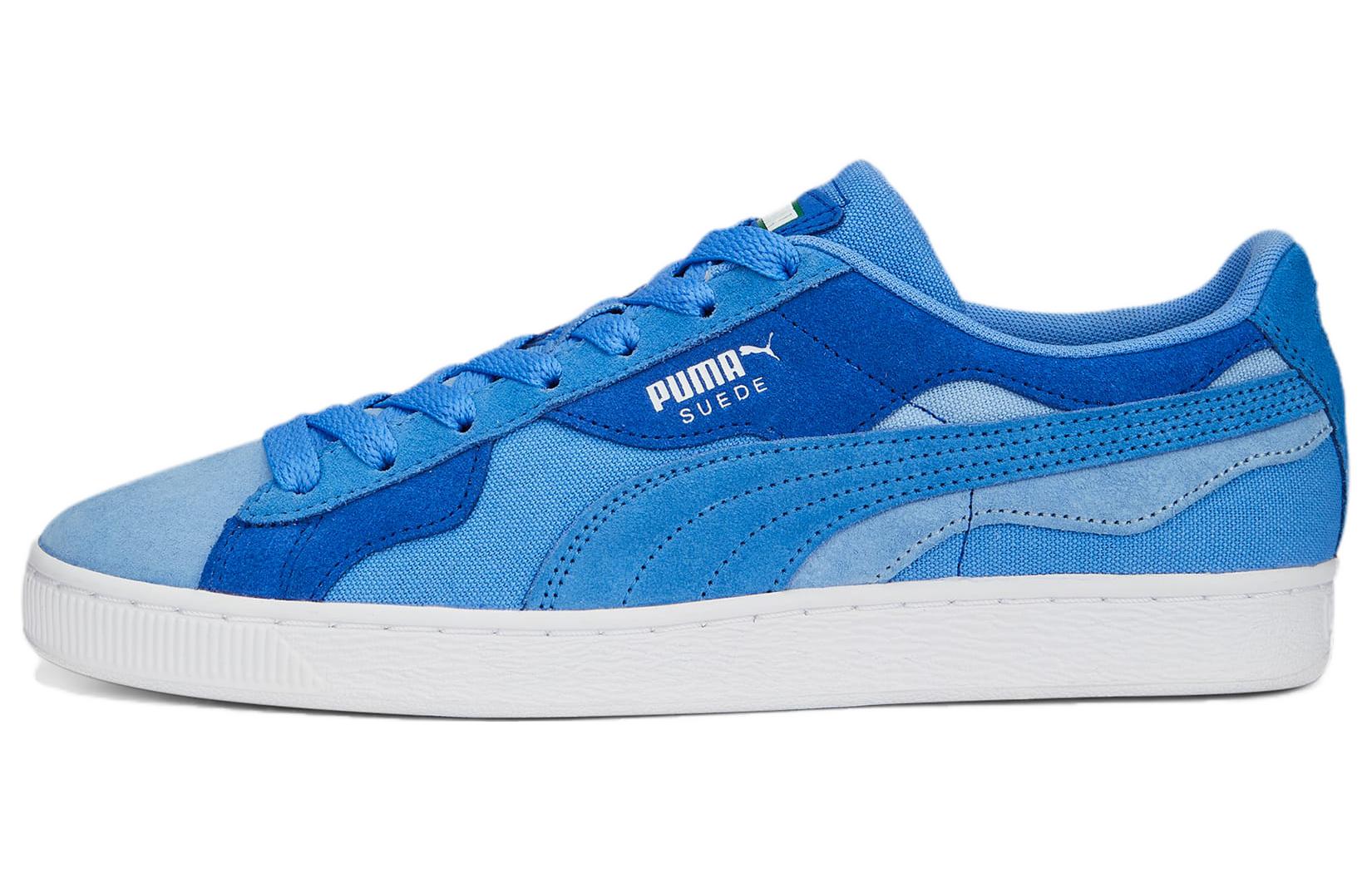 Puma Suede 'Camowave Earth - Dusky Blue'