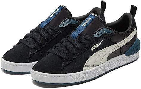 Puma Unisex Suede Bloc Sneakers Hitam 384187-01 Lookbook Puma Unisex Suede Bloc Sneakers Hitam 384187-01