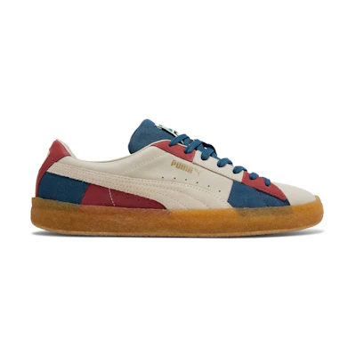 Puma Suede 'Crepe Patch - Peyote Blue Red'