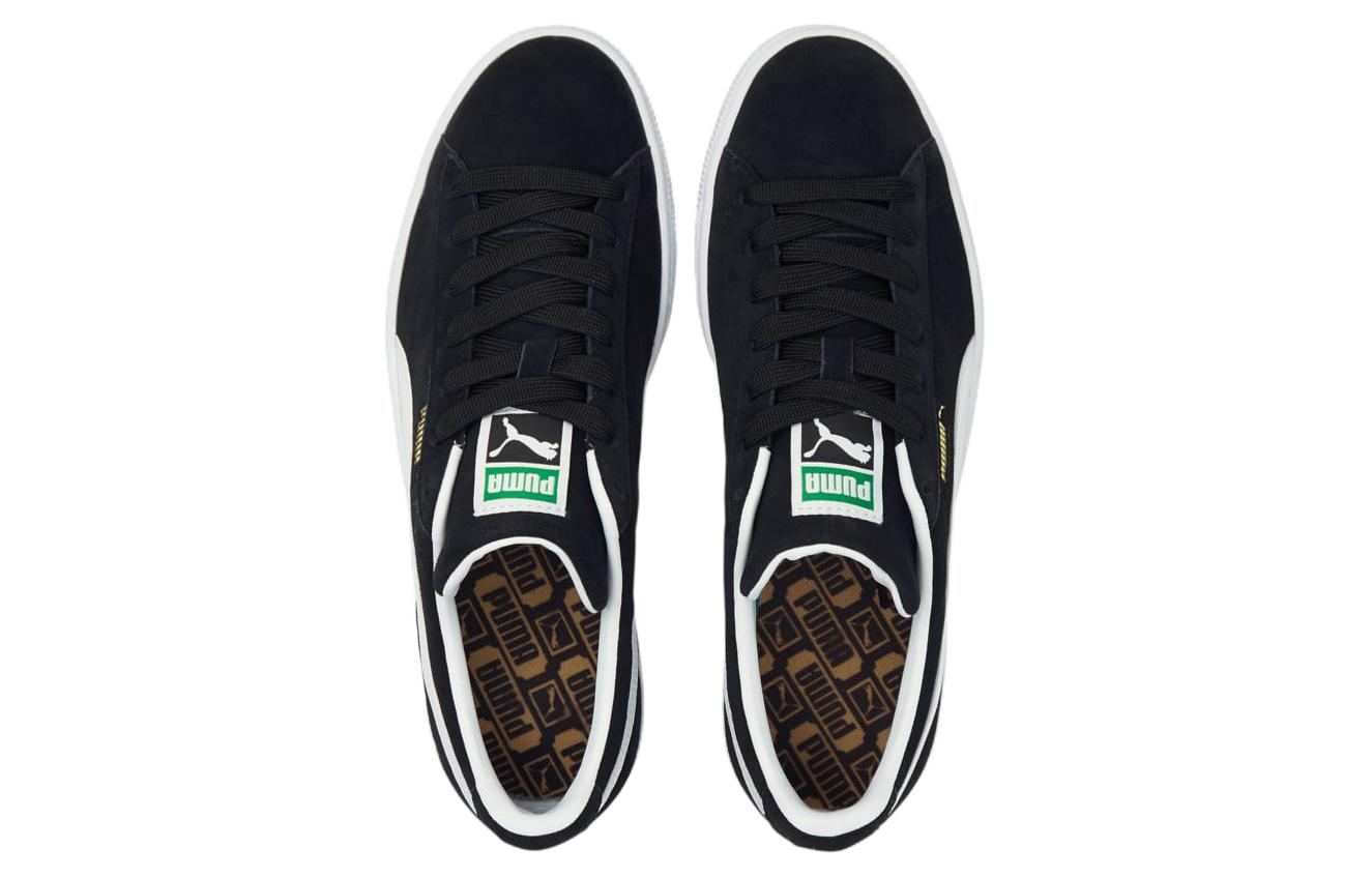 Lookbook Kasut Puma Suede Croc Sukan Kasual Unisex Hitam Putih 387697-01