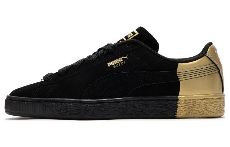 Puma Suede Dance Crew 'Black Gold Metallic' 398306-01