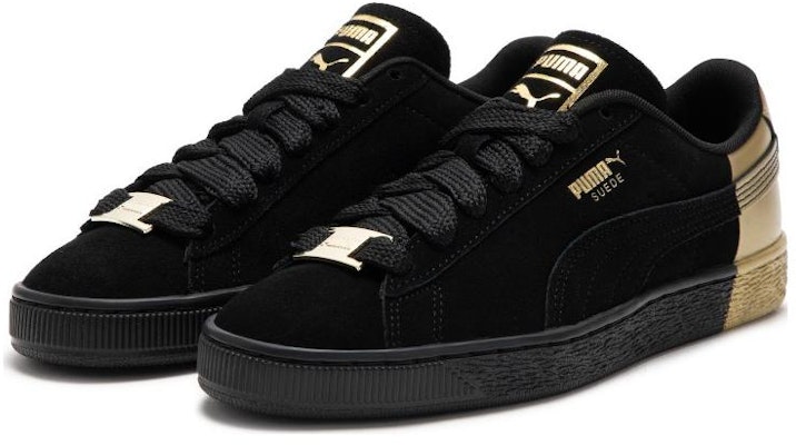 Puma Suede Dance Crew 'Black Gold Metallic' 398306-01 Lookbook Puma Suede Dance Crew 'Black Gold Metallic' 398306-01