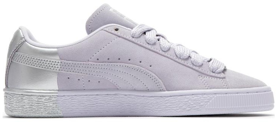 PUMA 絨面舞團 舒適百搭 耐磨透氣 低筒 滑板鞋 男女同款 淺紫色 Order PUMA 絨面舞團 舒適百搭 耐磨透氣 低筒 滑板鞋 男女同款 淺紫色