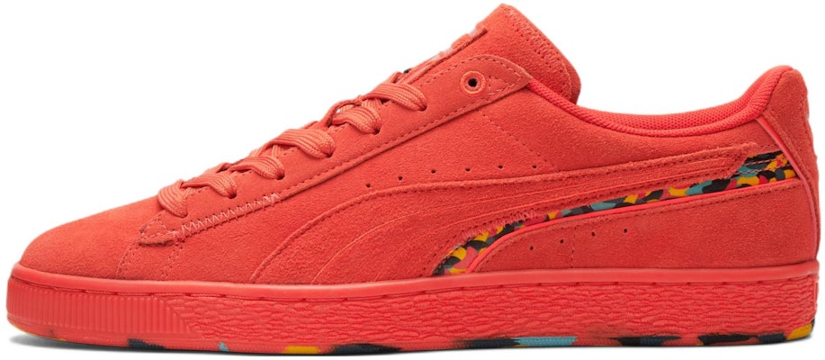 Puma Suede ''Displaced - Cherry Tomato'' Rosso 386856-01 Buy Puma Suede ''Displaced - Cherry Tomato'' Rosso 386856-01