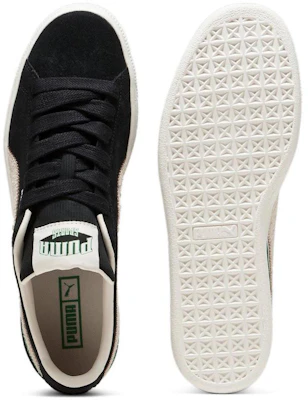 푸마 스웨이드 '팬들을 위해 - 블랙 웜 화이트' 397266-02 Details for 푸마 스웨이드 '팬들을 위해 - 블랙 웜 화이트' 397266-02