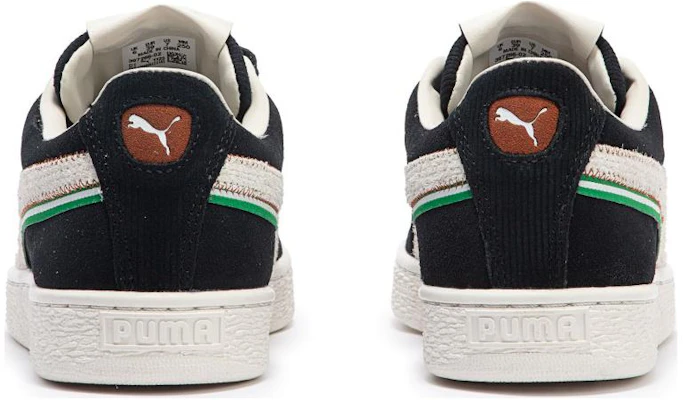 푸마 스웨이드 '팬들을 위해 - 블랙 웜 화이트' 397266-02 Sizing 푸마 스웨이드 '팬들을 위해 - 블랙 웜 화이트' 397266-02