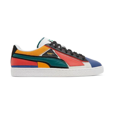 Puma Suede 'Layers - Blazing Blue Varsity Green'