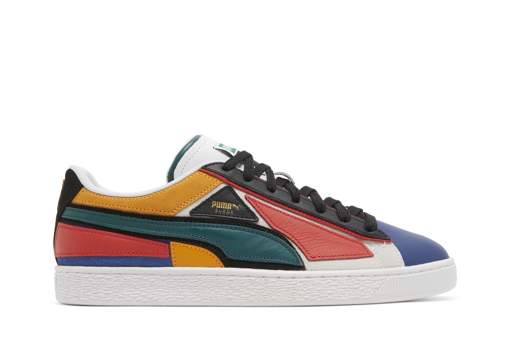 Buy Puma Suede ''Layers - Bleu Éclatant Vert Varsity'' 387480-01