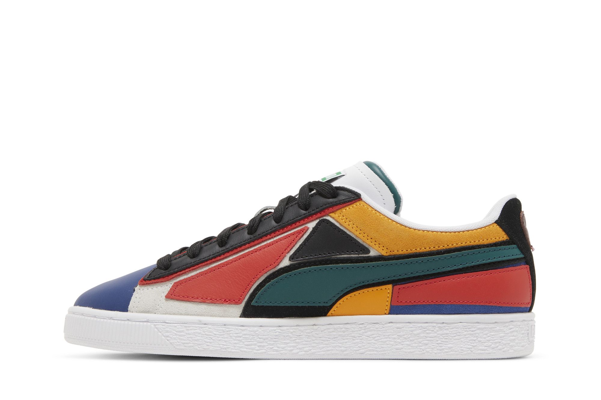 Lookbook Puma Suede ''Layers - Bleu Éclatant Vert Varsity'' 387480-01