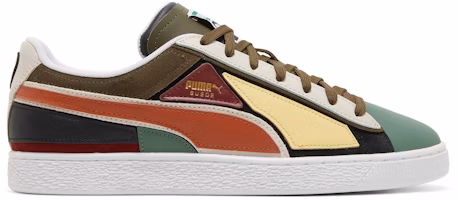 Puma Suede 'Layers - Deep Olive Warm Chestnut' 387480-02 Puma Suede 'Layers - Deep Olive Warm Chestnut' 387480-02