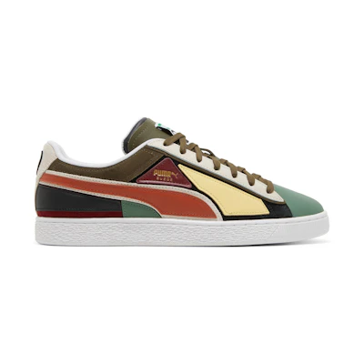 Puma Suede 'Layers - Deep Olive Warm Chestnut'