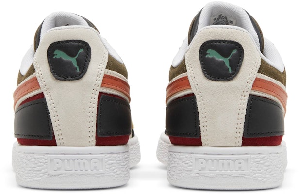 Puma Suede 'Layers - Deep Olive Warm Chestnut' 387480-02 Details for Puma Suede 'Layers - Deep Olive Warm Chestnut' 387480-02