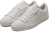 Lookbook Puma Suede Mono Deboss Kasut Skateboard Kasual Unisex Kelabu 384688-01