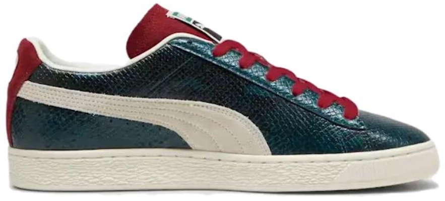 Puma Suede 'Split - Kulit Ular Merah Mewah' 398706-01 Order Puma Suede 'Split - Kulit Ular Merah Mewah' 398706-01