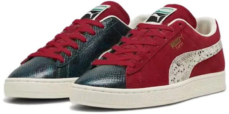 Puma Suede 'Split - Intense Red Snakeskin' 398706-01 Shop Puma Suede 'Split - Intense Red Snakeskin' 398706-01
